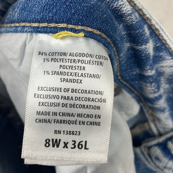 IDYLLWIND Drexel Rebel Mid Rise Bootcut Jeans size 8 Long - Picture 7 of 7